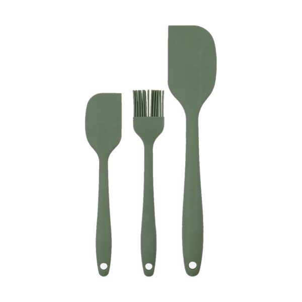 Köögitarvikud silikoonist Bake roheline