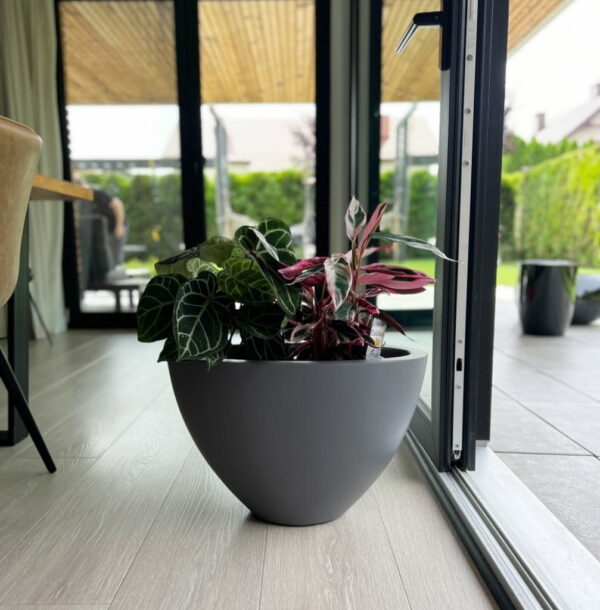 Õuepott Oval Ø55x28x h35cm hall