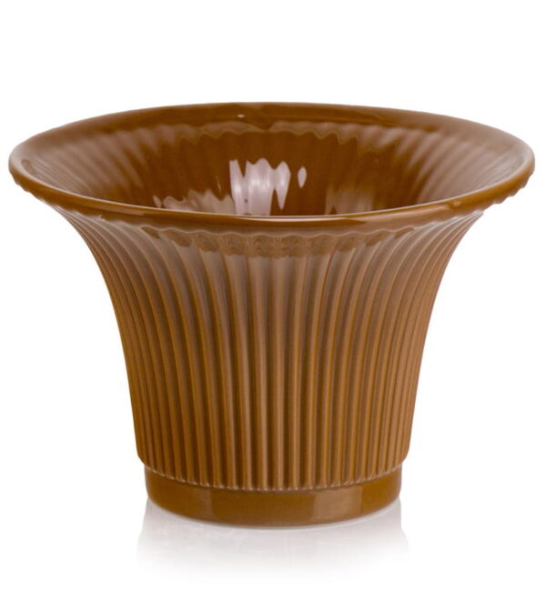 Lillepott Triip Ø24x h16cm pruun