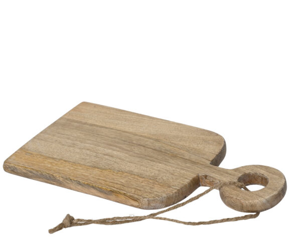 Lõikelaud mangopuust pruun 14x30x h1,5cm