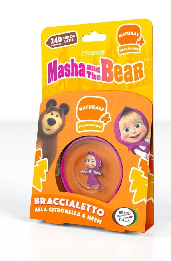 Sääsetõrje käevõru lastele Maša ja Karu 240h