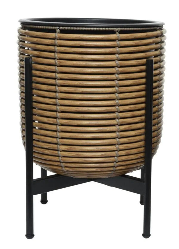 Õuepott Jolie jalgadel/alusel Ø21x h28cm pruun