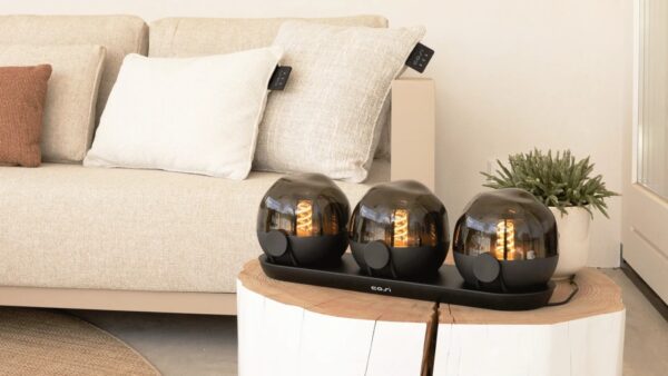 Laualambid Cosifera 3 LED must IP54 3tk/komp