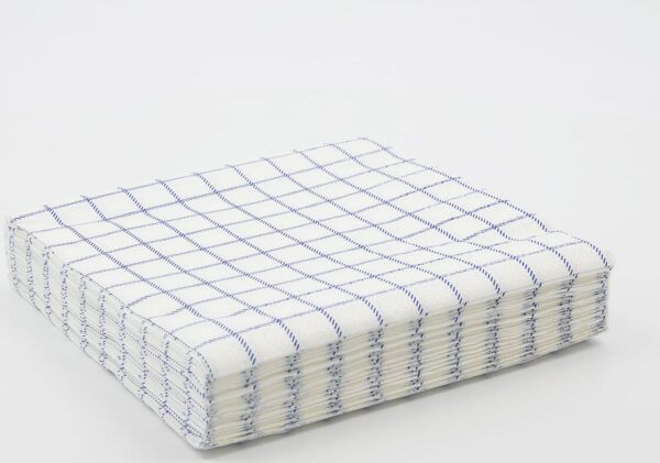 Salvrätik Check sinine 20x20cm