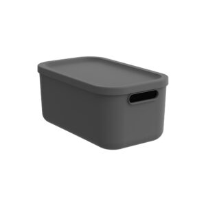 Hoiukast kaanega Albula antratsiit 12L, 39,5×23,5x h17,7cm