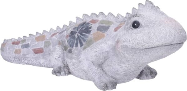 Kuju sisalik valge 54x21x h21cm