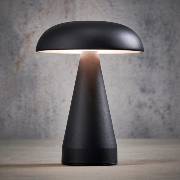 Laualamp, must, 24LED Ø15,5x h20cm USB