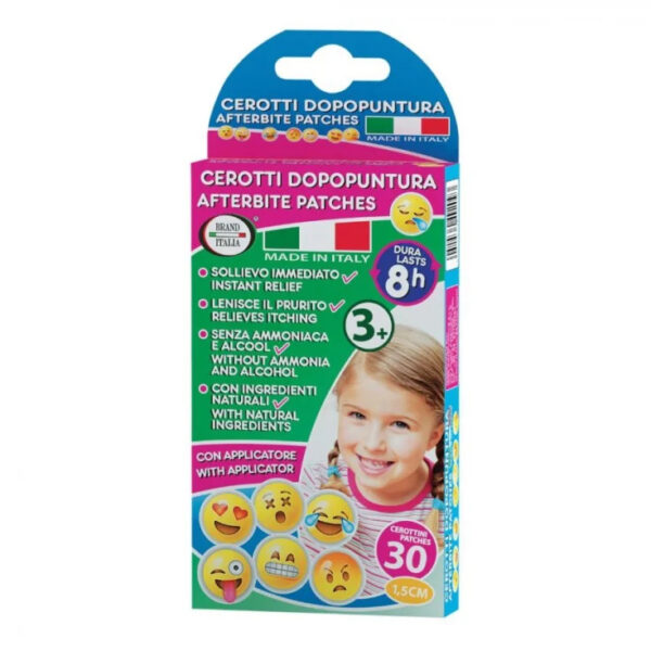 Sääsehammustuse järgsed plaastrid lastele ja täiskasvanutele, 30tk 8h toime