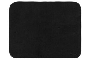 Nõudekuivatusmatt must 39x50cm