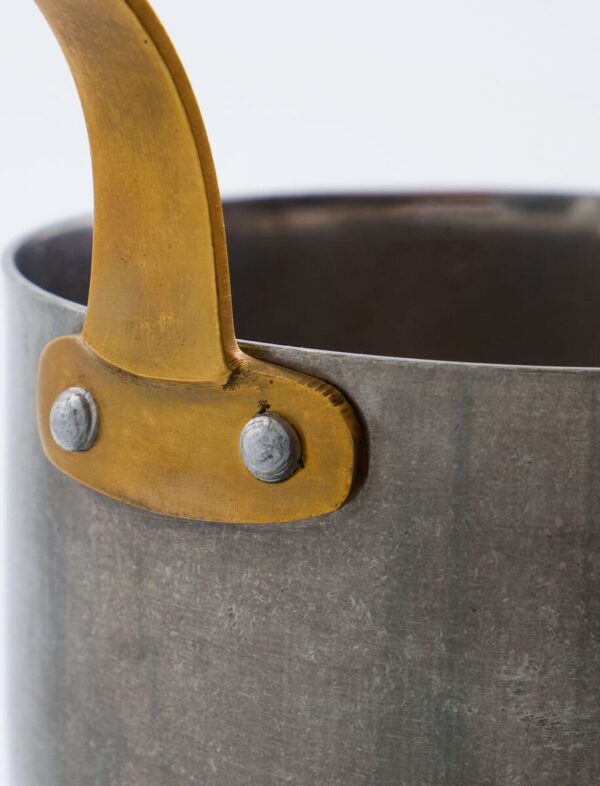 Serveerimispott NV hõbedane 18x6,5x h10cm