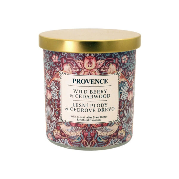 Lõhnaküünal Metsamarjad & Seeder, klaasis, 30h