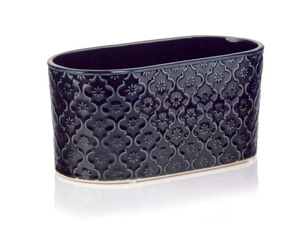 Lillepott Rynna 25x13x h12cm sinine