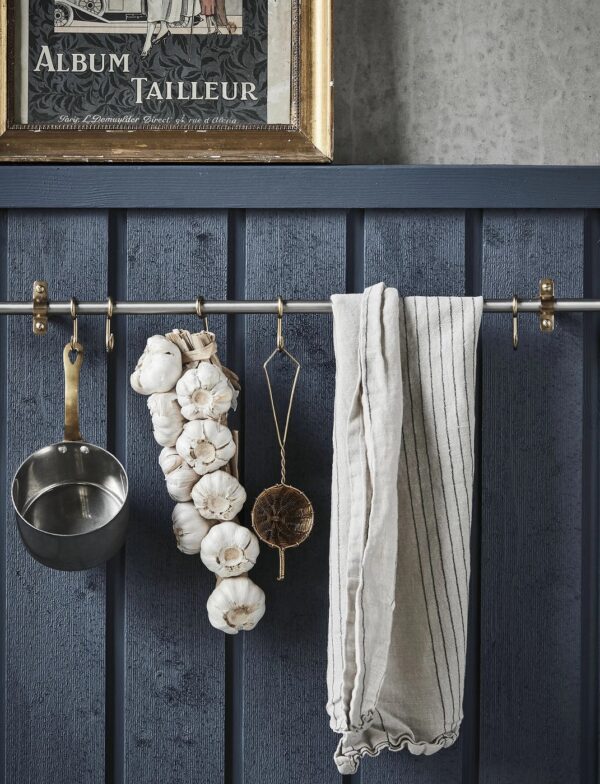 Köögitarvikute hoidja NV hõbedane 60x5x h2,5cm