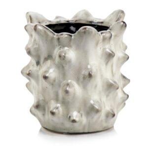 Lillepott Ogad Ø17x h17cm valge