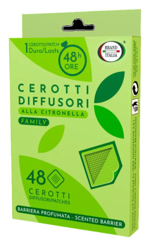 Sääsekaitse plaastrid Citronella Family 48tk