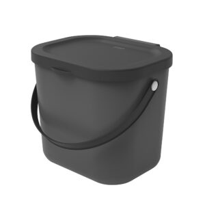 Prügikast biojäätmetele Albula hall 6L, 23,5x20x h20,8cm