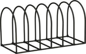 Taldrikute hoidik Rama must 24×10,5x h13cm