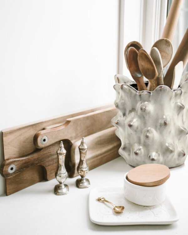 Lillepott Ogad Ø17x h17cm valge