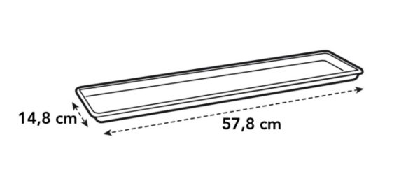 Rõdukasti alus Green Basics 60cm kreem