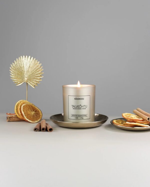 Lõhnaküünal Talveõhtu 210g