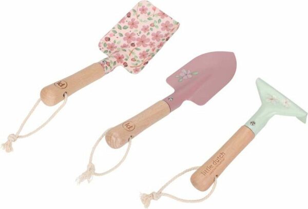 Aiatööriistade komplekt lastele Fairy Garden roosa