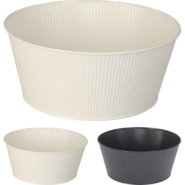 Tsinkpott Ø21x h10cm, värvivalik 1tk