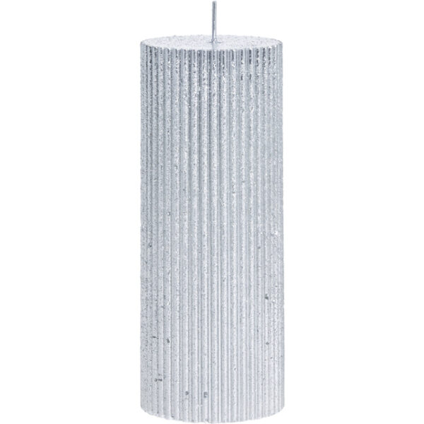 Küünal Lissia hõbedane Ø6x h15cm