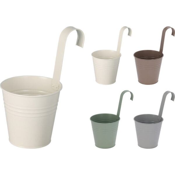 Tsinkpott 13x13,5cm matt, värvivalik 1tk