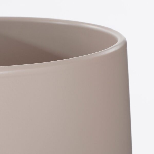 Lillepott Amber Ø28x h26cm matt taupe