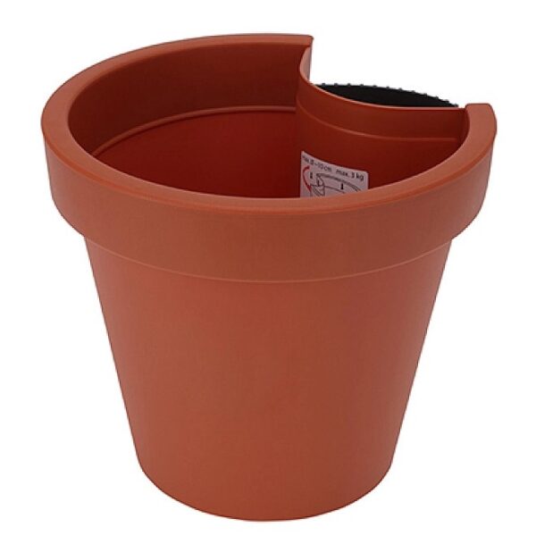 Lillepott EK vihmaveetorule 23,5x h21cm pruun