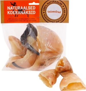 Maius koerale Veisesõrad naturaalsed 2tk