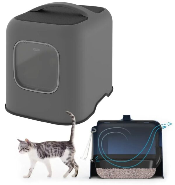 Liivakast kassile Smart Olimpia tumehall