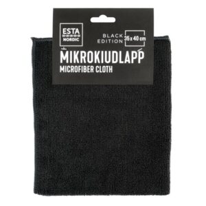 Mikrokiudlapp Nordic Black Edition 35x40cm