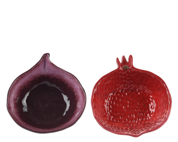 Kauss puuvili lilla/punane Ø13x h5cm erinevad 1tk