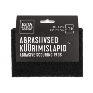 Abrasiivsed küürimislapid Nordic Black Edition 3tk/pk