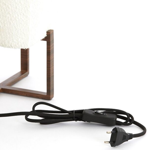 Laualamp Wyn kreem 21,5x21,5x h50,5cm