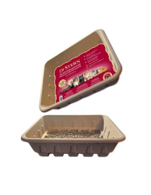 Kassiliiva kast eeltäidetud puidugraanulitega