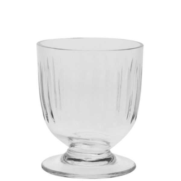 Küünlahoidja Carla läbipaistev 7x7x h8cm