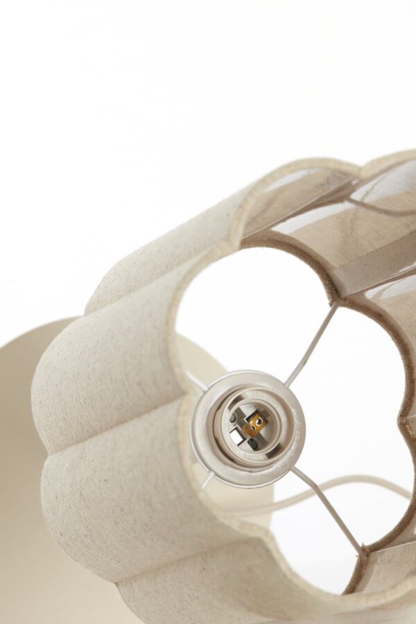 Laualamp Fringe kreem Ø20x h70cm