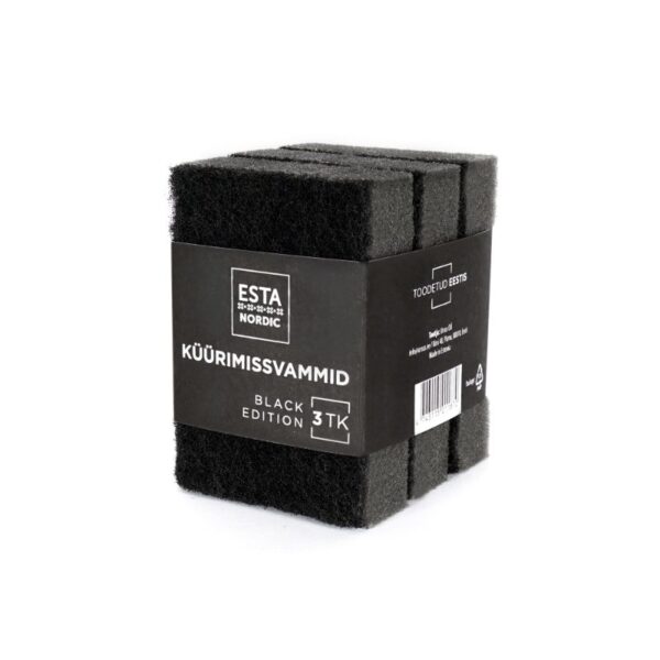 Küürimissvammid Nordic Black Edition 3tk/pk