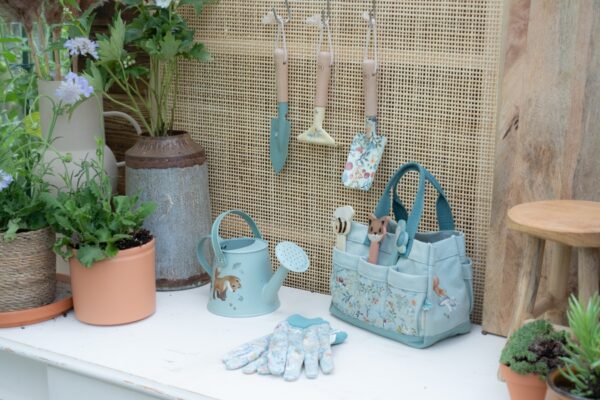 Aiatööriistade komplekt lastele Forest Friends 10-osaline sinine