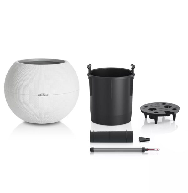 Lechuza lillepott Puro Color Ø50x h39cm tumehall