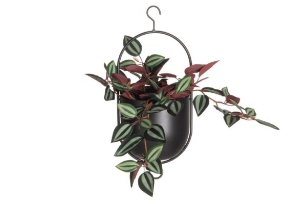 Riputatav metallist lillepott h35.5cm