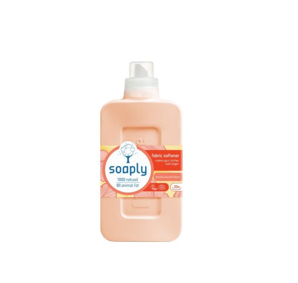 Soaply Pesupehmendaja Sandalwood and Peach 750ml