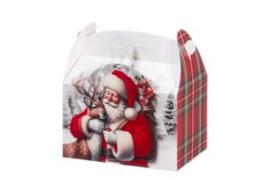 Kinkekarp jõuluvanaga 20,5×11,5x h21,8cm