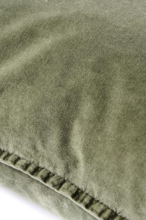 Dekoratiivpadi sametist roheline 52x52cm