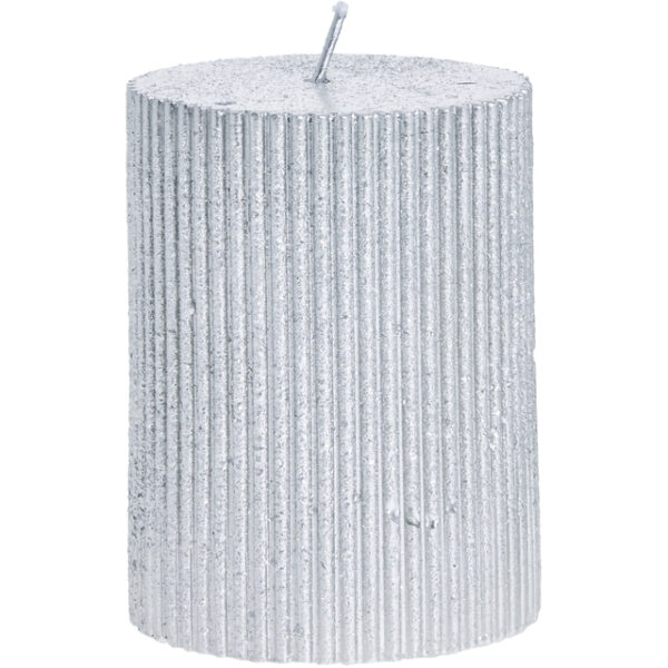 Küünal Lissia hõbedane Ø7x h10cm