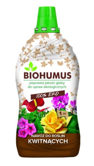Õitsvate taimede väetis biohuumus 1L