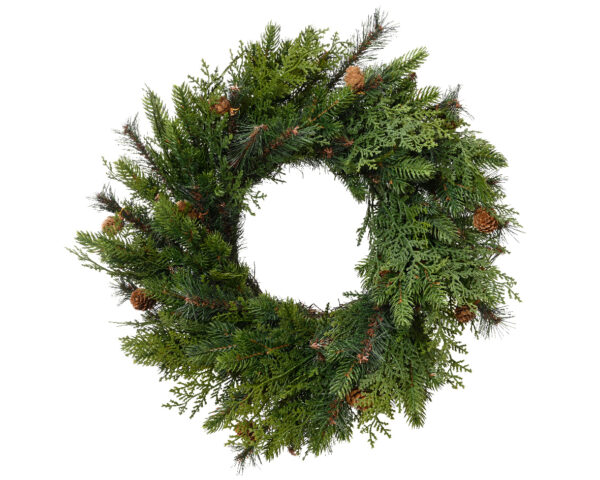 Kunstpärg küpress roheline Ø40x h12cm