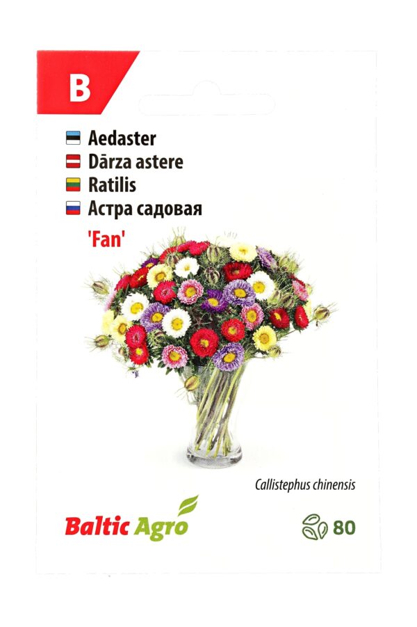 Aedaster värvisegu Fan 80s